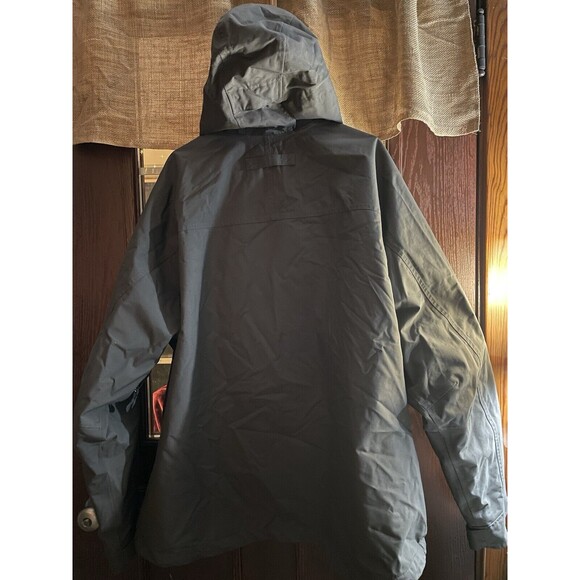 Duluth Trading Co Mens Whaleback Parka- Greenish-Grey Parka w/Hood Size 3XL - Picture 4 of 10